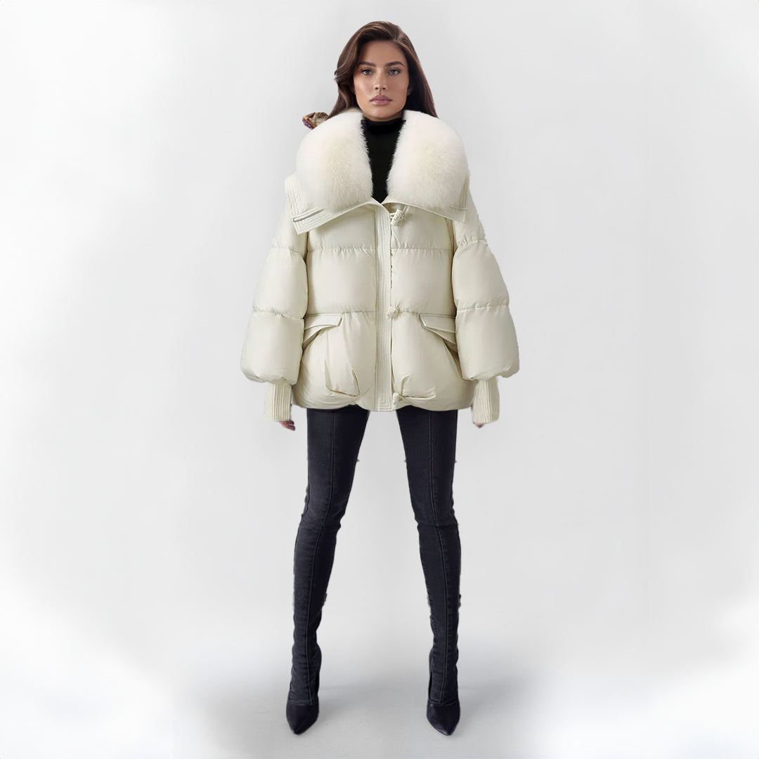 Céline™ - Elegantná bunda z umelej kožušiny