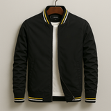 Gleb – Elegantná Bomber Bunda s Pásikmi