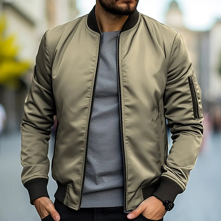 Bunda Bomber Hugh Stylée