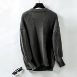 Vintage Cardigan z Prepletenej Priadze