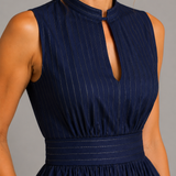 Jumpsuit s pruhmi o polnoci