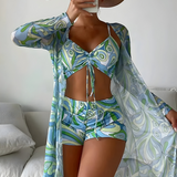 Noëlle™ | Štýlový trojdielny bikiny set