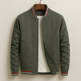 Gleb – Elegantná Bomber Bunda s Pásikmi
