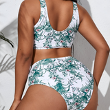 Vivy™ | Plnoštíhlé elastické bikini s kontrolou brucha