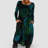 Karine™ – Zimná Šaty s Bohémovou Eleganciou