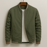 Gleb – Elegantná Bomber Bunda s Pásikmi