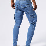 Slim Fit Cargo Jeans