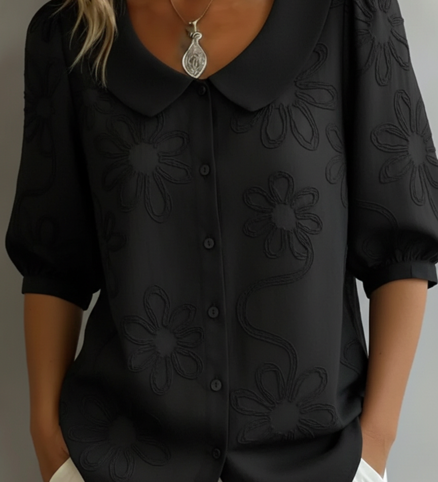 Aurélie™ - Ľahká kvetinová blúzka s prirodzenou eleganciou