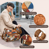 Éléonore™ — Elegantná patchworková taška cez rameno