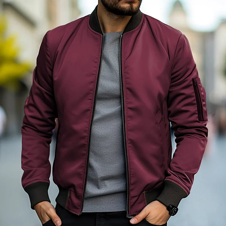 Bunda Bomber Hugh Stylée