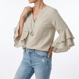 Mélorisse™ — Elegantná blúzka s voľnými rukávmi