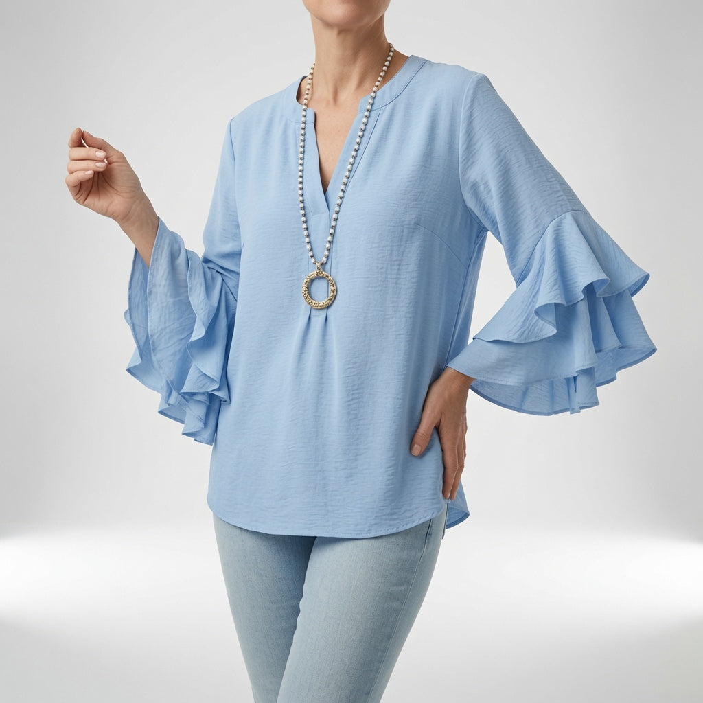 Mélorisse™ — Elegantná blúzka s voľnými rukávmi