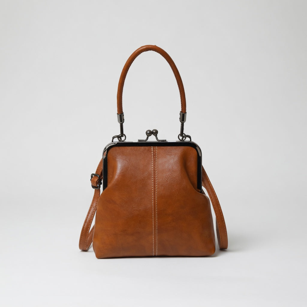 Honorine™ — Retro kabelka s klipovým zapínaním parížskej elegancie