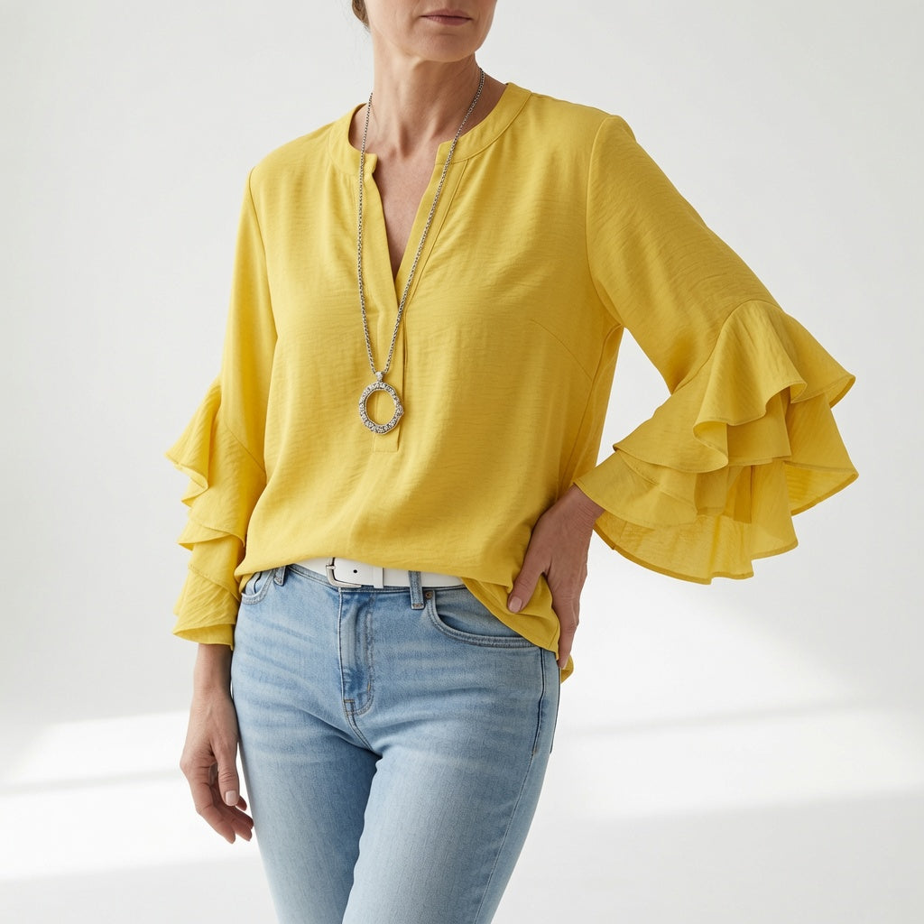 Mélorisse™ — Elegantná blúzka s voľnými rukávmi
