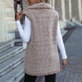 Pohodlný plyšový cardigan