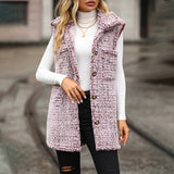 Pohodlný plyšový cardigan