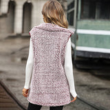 Pohodlný plyšový cardigan