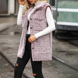 Pohodlný plyšový cardigan