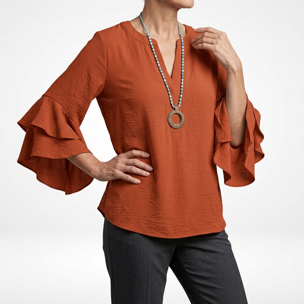 Mélorisse™ — Elegantná blúzka s voľnými rukávmi
