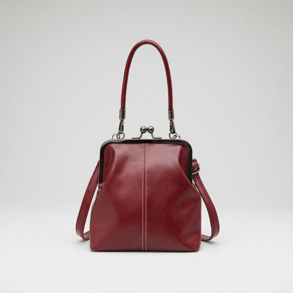 Honorine™ — Retro kabelka s klipovým zapínaním parížskej elegancie