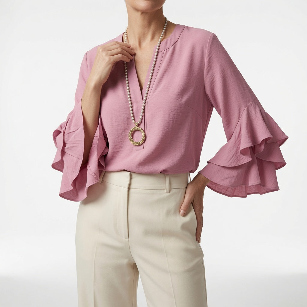 Mélorisse™ — Elegantná blúzka s voľnými rukávmi