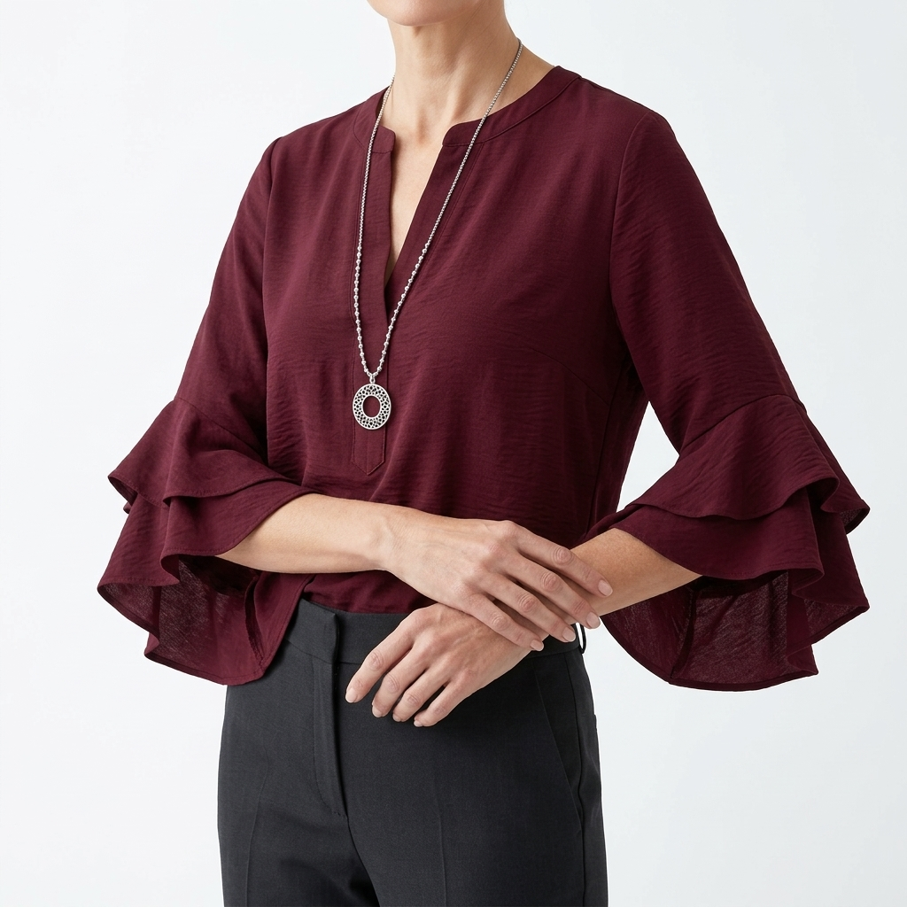 Mélorisse™ — Elegantná blúzka s voľnými rukávmi