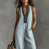 Diana Jumpsuit s čipkovým lemovaním