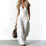 Alessia Sommer Priesvitný Jumpsuit