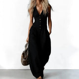 Alessia Sommer Priesvitný Jumpsuit