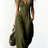 Alessia Sommer Priesvitný Jumpsuit