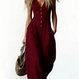 Alessia Sommer Priesvitný Jumpsuit