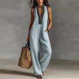 Diana Jumpsuit s čipkovým lemovaním