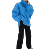 Pohodlný oversized sveter