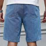 Alvento Denim Krátke Nohavice