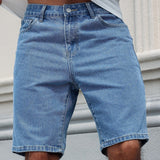 Alvento Denim Krátke Nohavice