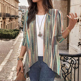 Vintage pruhovaný cardigan