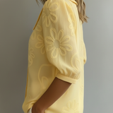 Aurélie™ - Ľahká kvetinová blúzka s prirodzenou eleganciou
