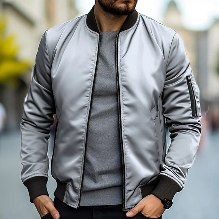 Bunda Bomber Hugh Stylée