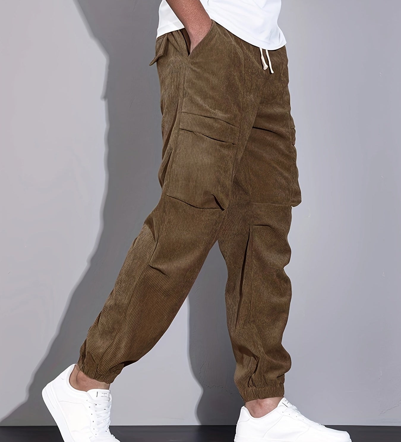 KHAKI CARGO NOHAVICE