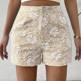 Helena™ | Jacquard Dámske Šortky