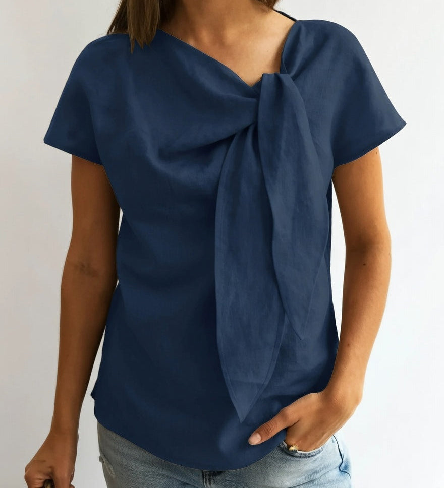 Elisa™ — Elegantná blúzka s uzlom